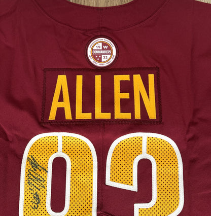 Jonathan Allen Hand-Signed Washington Commanders Authentic On-Field Nike NFL Jersey