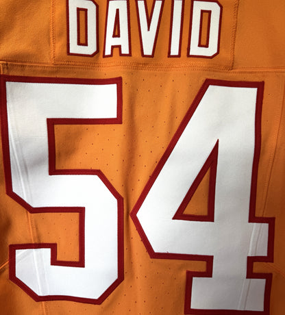 Lavonte David TEAM ISSUED Tampa Bay Buccaneers On-Field NFL Creamsicle 🟧 Jersey Inc.COA
