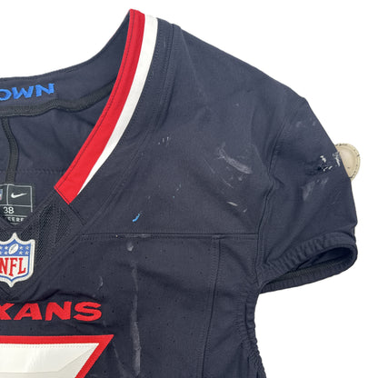 Jalen Pitre GAME USED 💪 09/07/2025 Houston Texans Nike NFL Jersey 🎽 vs. Los Angeles Rams 🐏 Inc.COA 🛡️