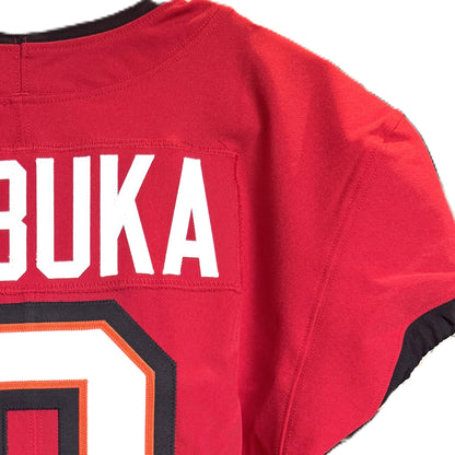 Emeka Egbuka GAME-ISSUED Tampa Bay Buccaneers On-Field Nike NFL Jersey🎽(Red)