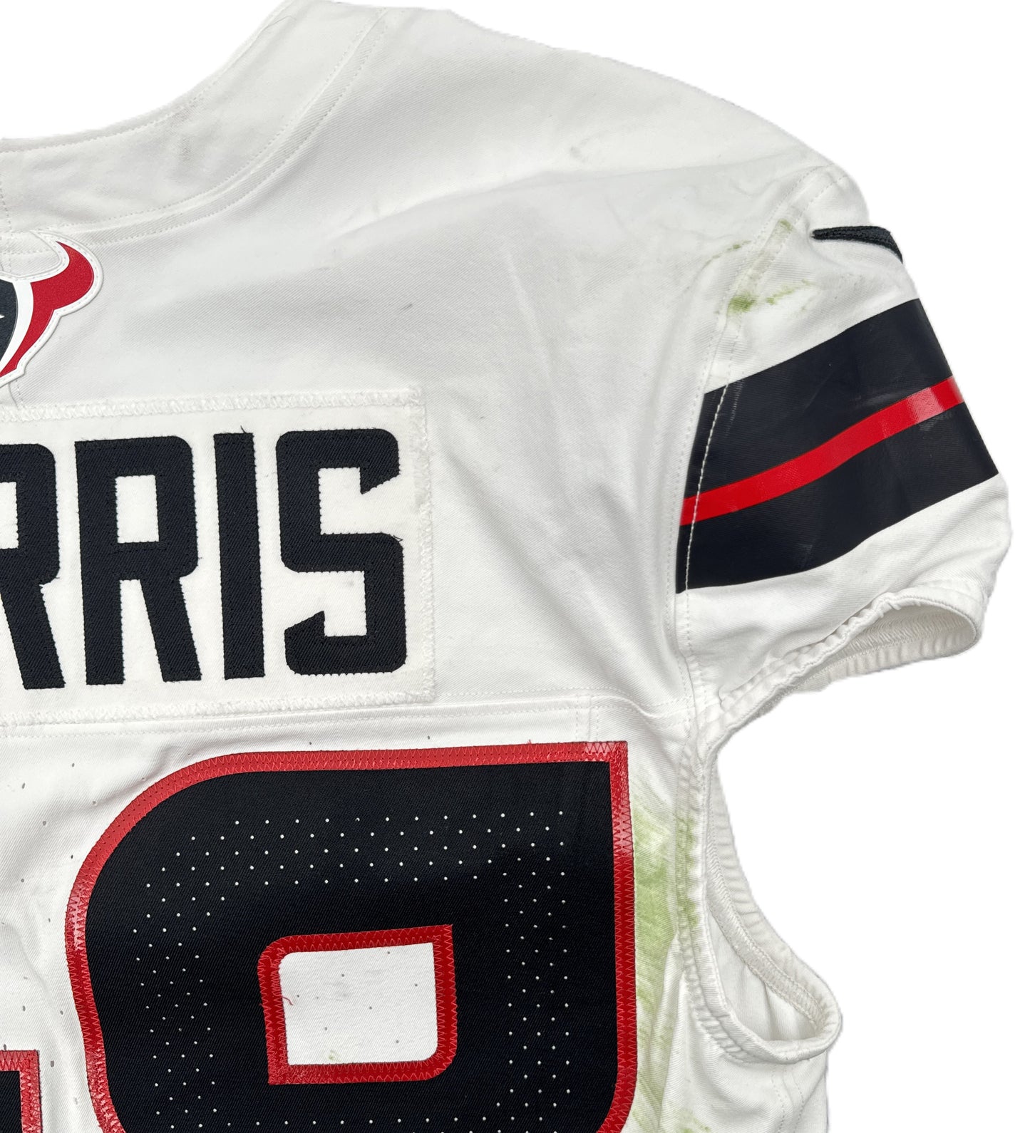 Christian Harris Playoff GAME WORN 💪 01/18/2024 Houston Texans Nike NFL Jersey 🎽 vs. Kansas City Chiefs