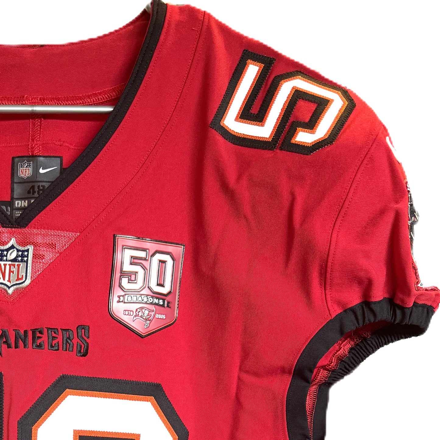 Vita Vea GAME-ISSUED💪Tampa Bay Buccaneers On-Field Nike NFL Jersey🎽Inc.COA📄