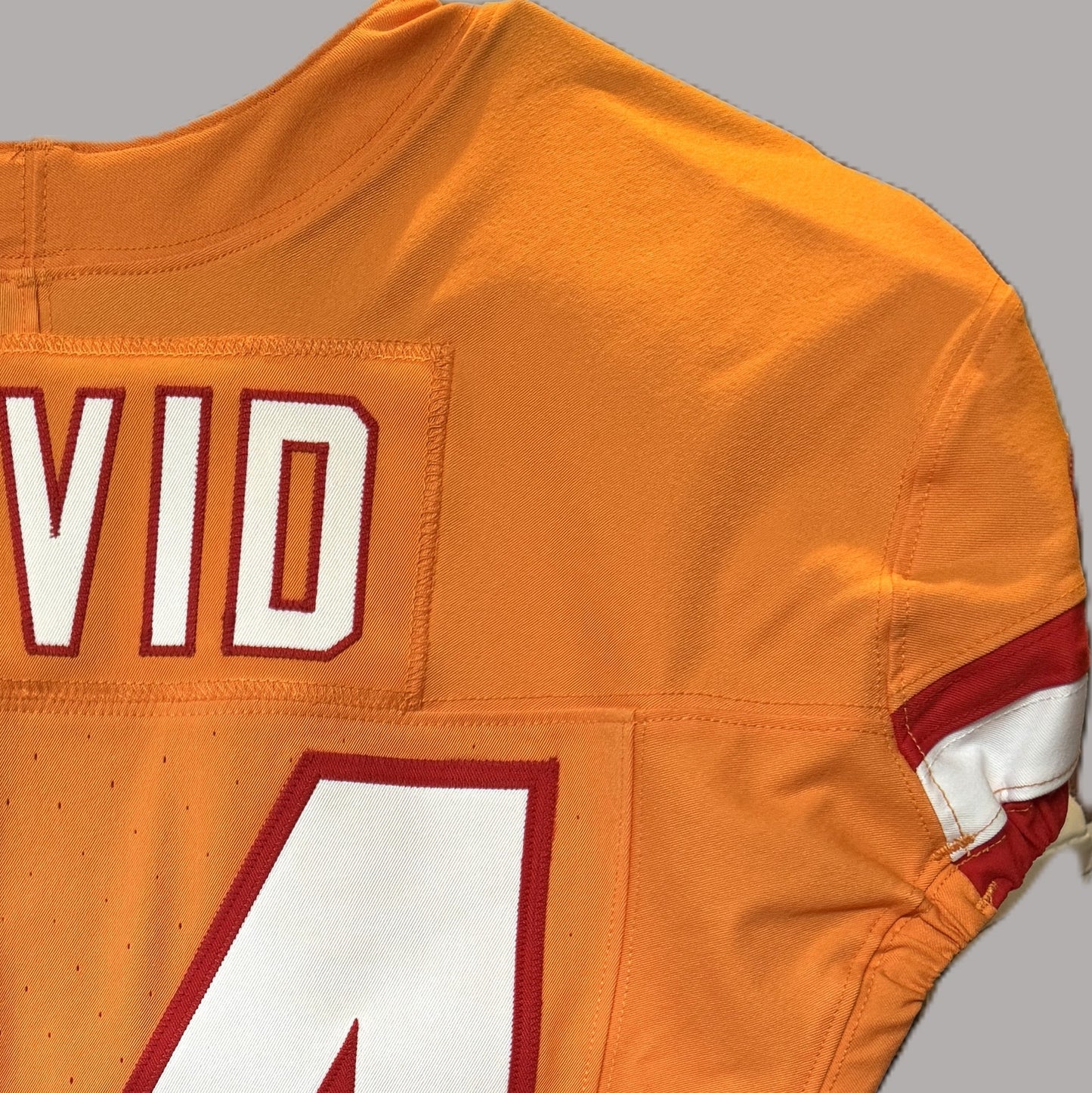 Lavonte David TEAM ISSUED Tampa Bay Buccaneers On-Field NFL Creamsicle 🟧 Jersey Inc.COA
