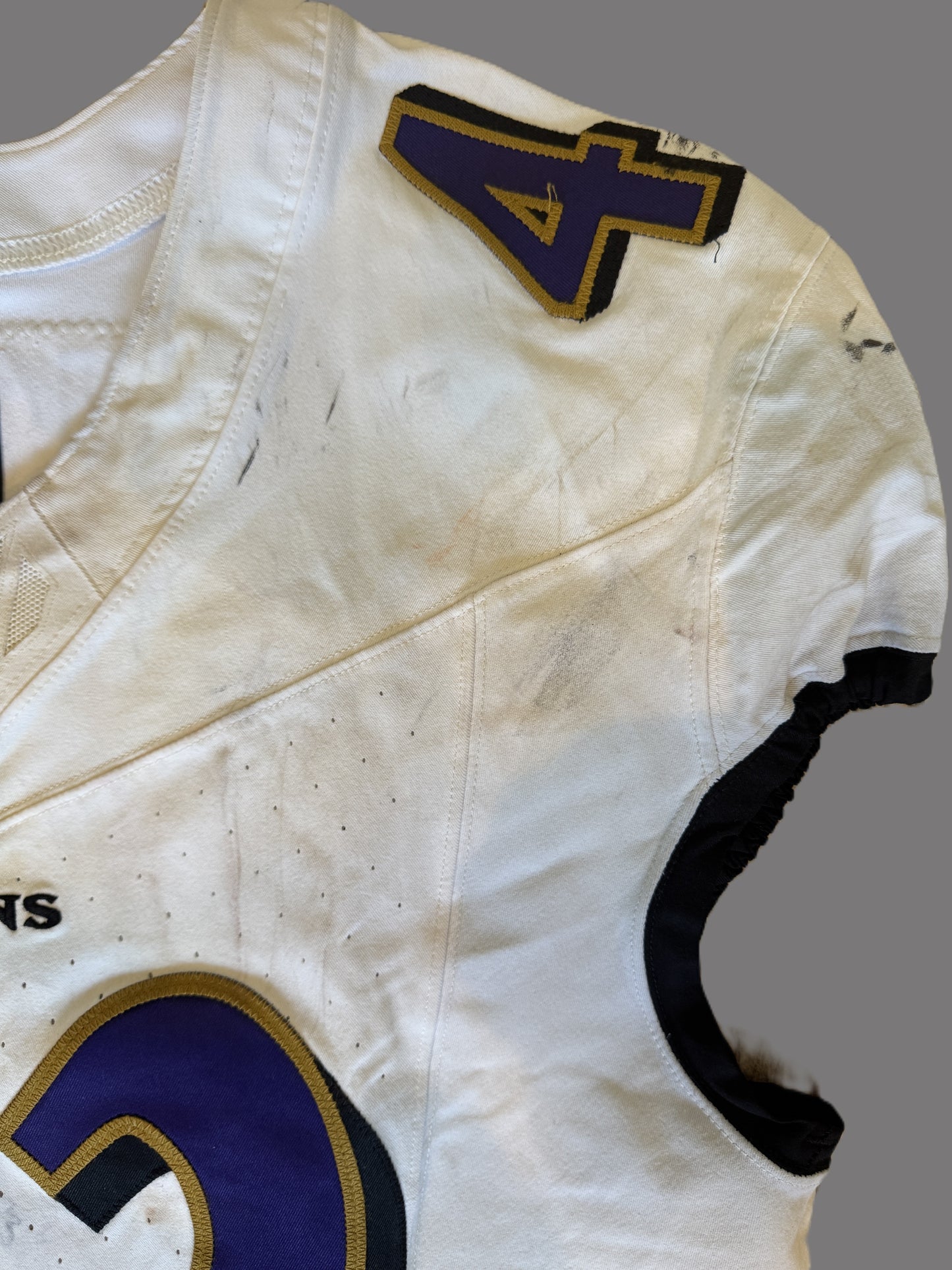 Patrick Ricard GAME-WORN💪10/06/24 PHOTO-MATCHED📸Baltimore Ravens💜NFL Jersey victory vs.Bengals