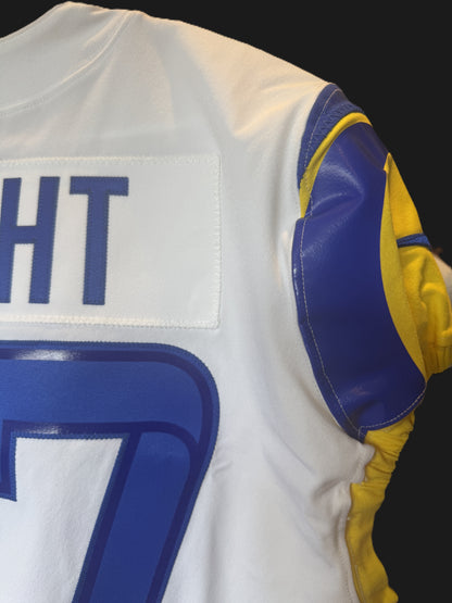 Michael Hoecht GAME ISSUED Los Angeles Rams Nike On-Field NFL Jersey Inc. COA