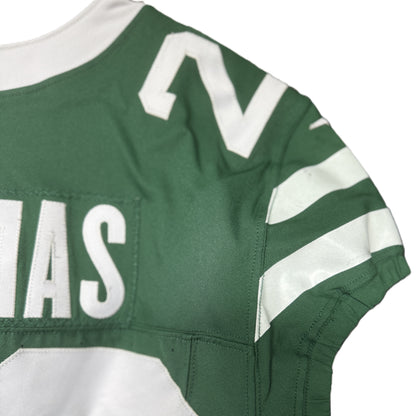 Azareye'h Thomas GAME WORN 💪 10/12/25 New York Jets Nike NFL Jersey vs Denver Broncos Also includes PSA Authentication