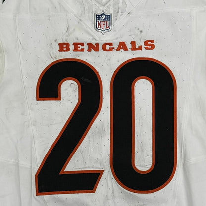 DJ Turner II GAME WORN 10/16/25 💪 Cincinnati Bengals 🐅 Nike NFL Jersey 👕vs Pittsburgh Steelers inc. COA 🛡️