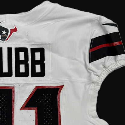 Nick Chubb GAME WORN 💪 09/15/25 Houston Texans Nike NFL Jersey 🎽vs. Tampa Bay Buccaneers - COA also included
