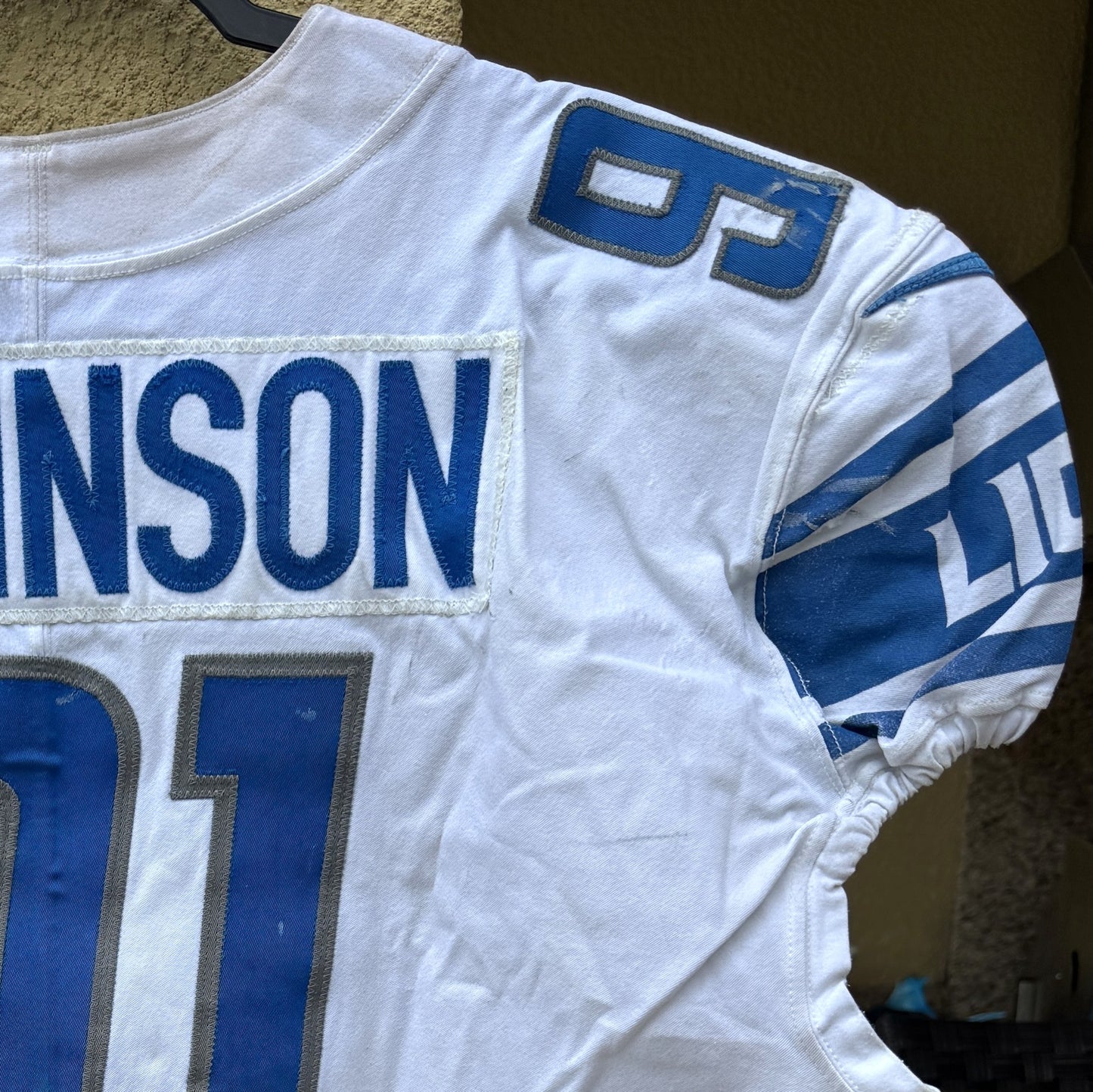 A'Shawn Robinson GAME WORN💪11/17/2019 Detroit Lions🦁 Nike NFL Jersey🎽vs. Dallas Cowboys Also includes PSA Authentication 🛡️