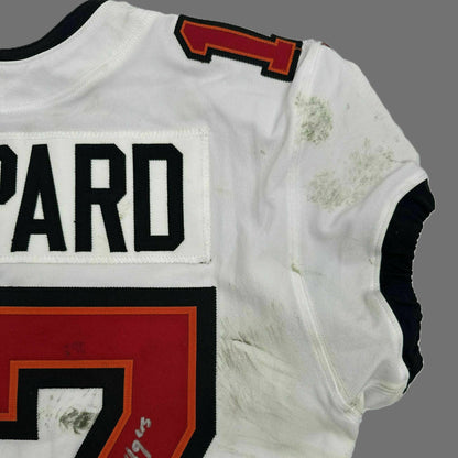 Sterling Shepard Signed and Inscribed GAME WORN 10/12/25 Tampa Bay Buccaneers Jersey vs. San Francisco 49ers Also includes COA 🛡️