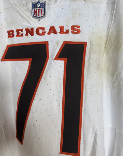 Amarius Mims GAME-WORN 09/29/25💪Cincinnati Bengals🐅NFL Jersey vs. Denver Broncos🐎