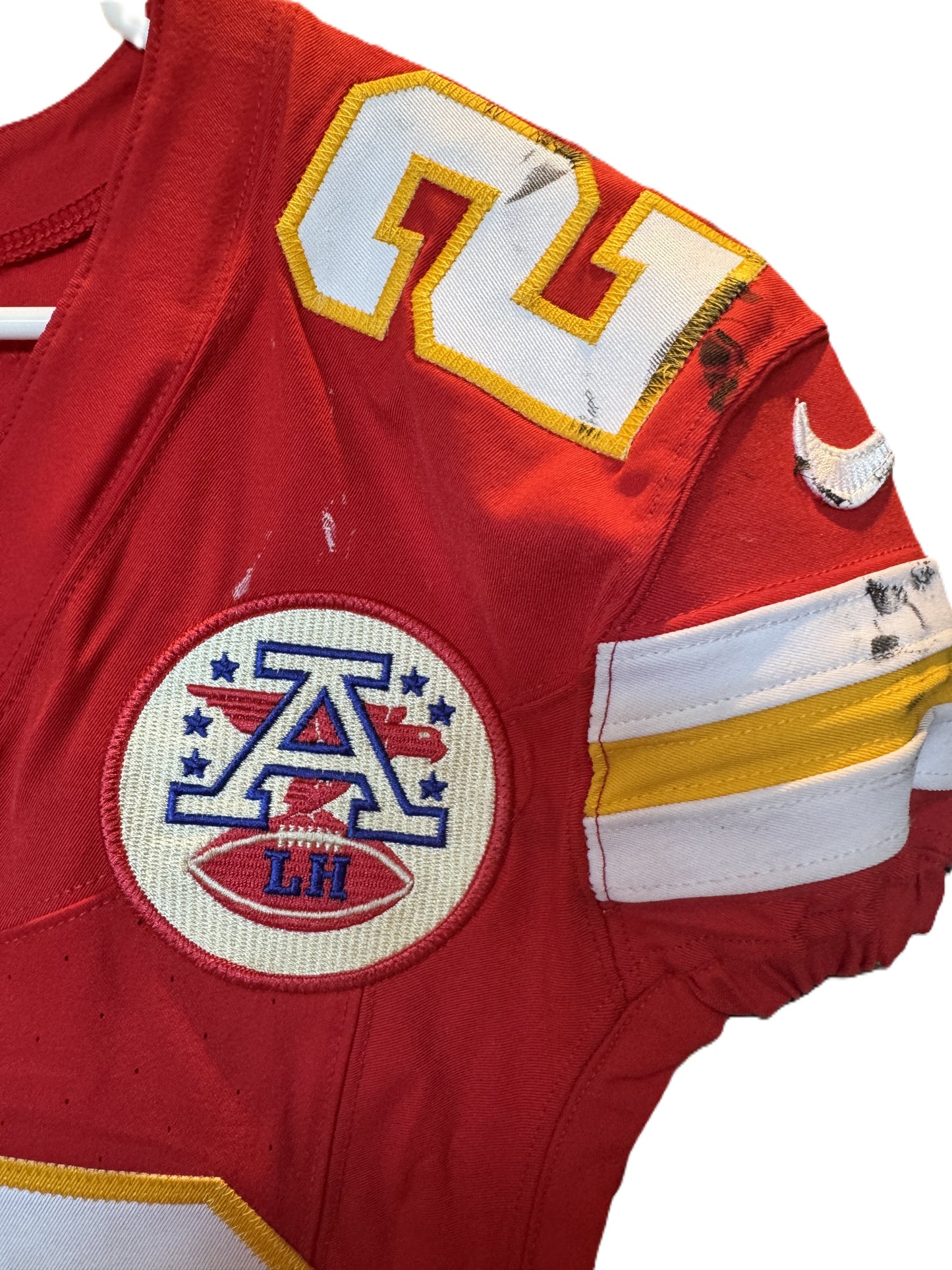 Drue Tranquill GAME-USED💪09/28/25 Kansas City Chiefs NFL Jersey🎽vs. Baltimore Ravens