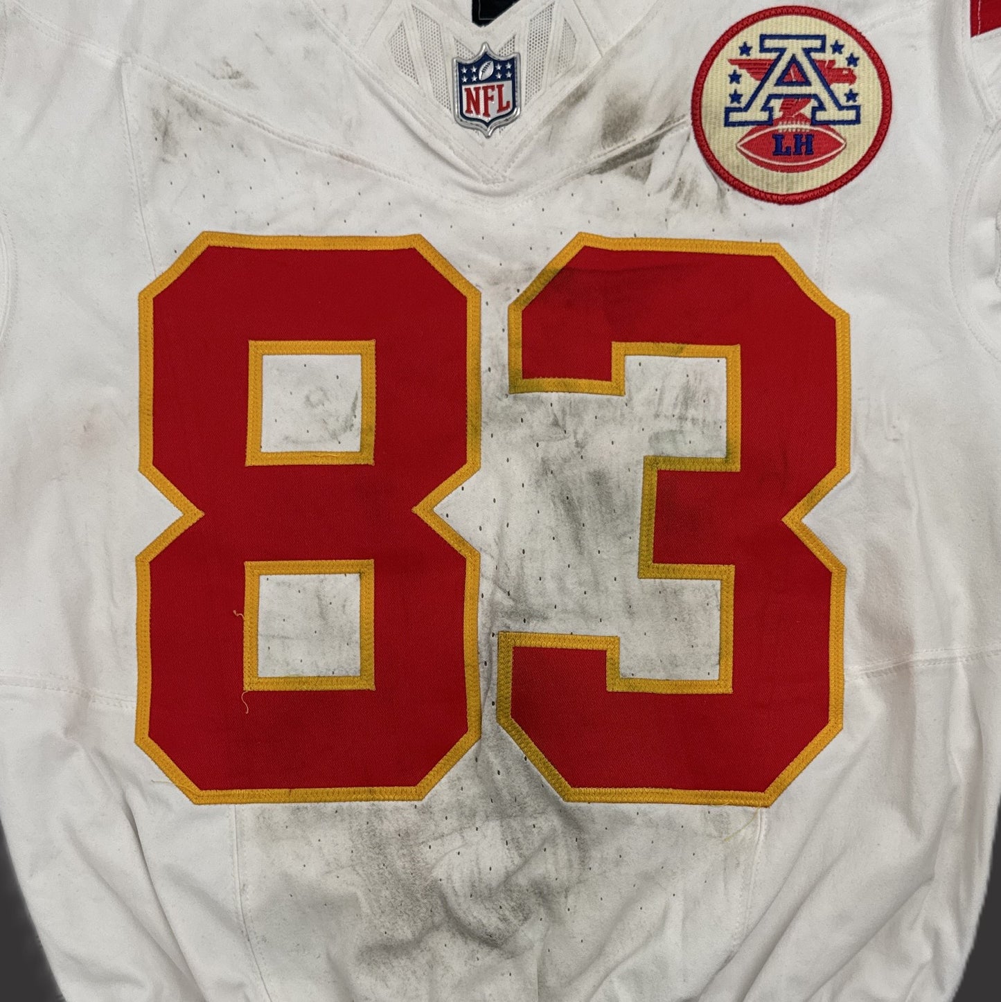 Noah Gray GAME WORN 10/06/25 Kansas City Chiefs Nike NFL Jersey vs. Jaguars inc. COA🛡️
