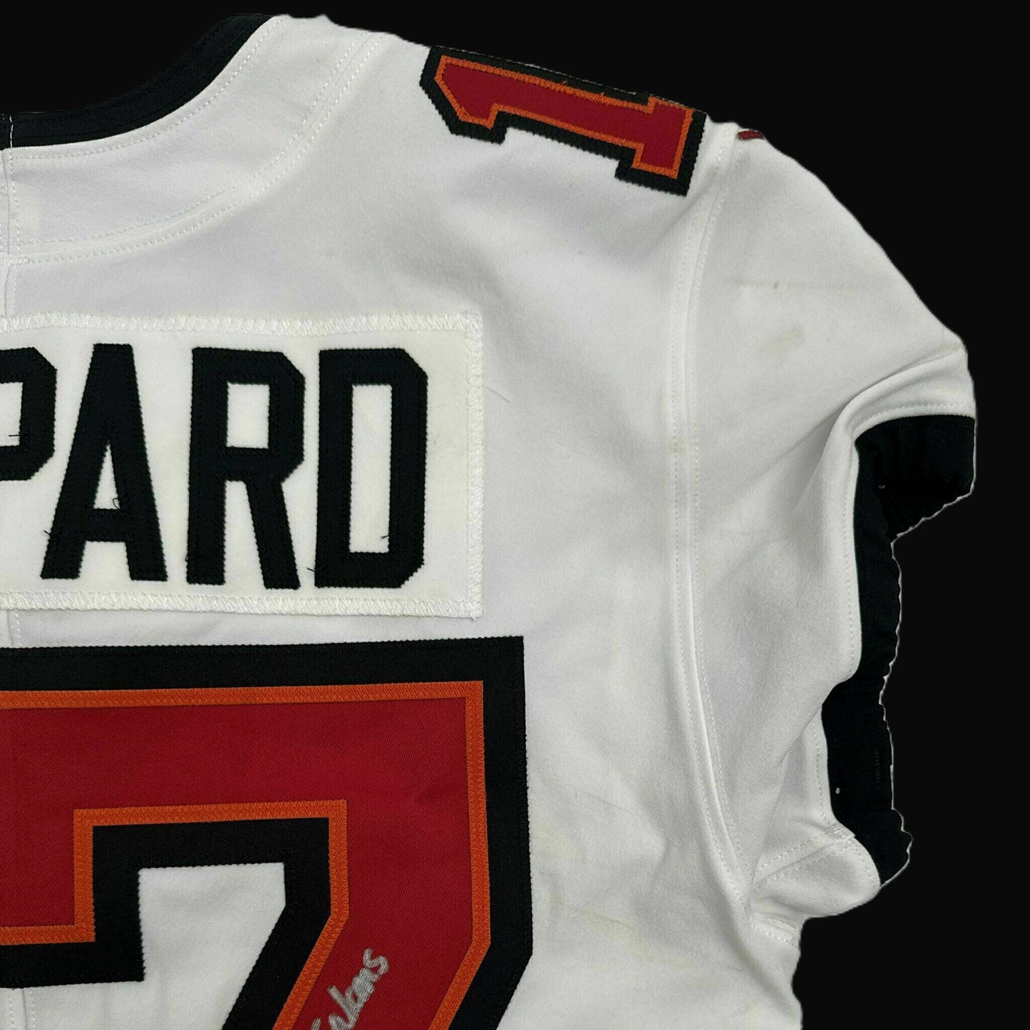 Sterling Shepard Signed & Inscribed GAME WORN 09/07/25 Tampa Bay Buccaneers Nike NFL Jersey vs. Atlanta Falcons Includes COA 📄