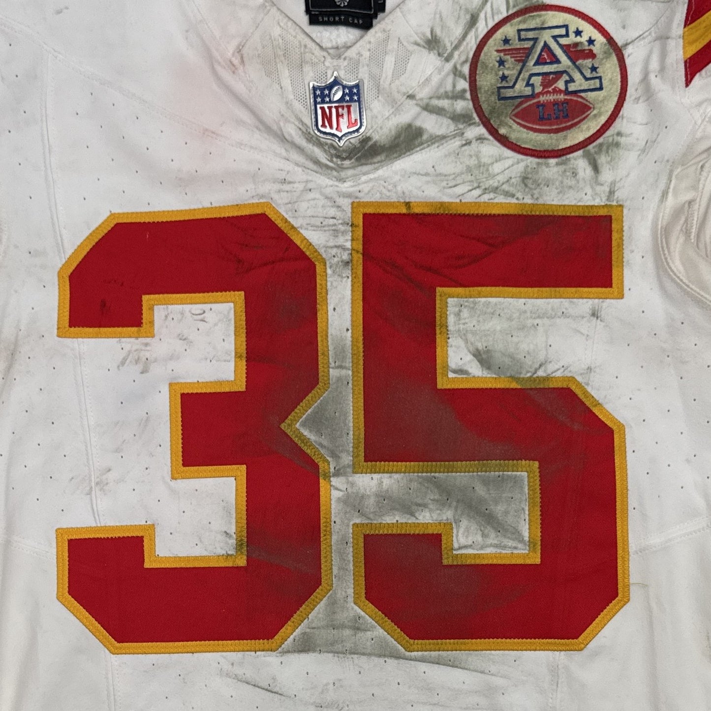 Jaylen Watson GAME WORN 💪 10/06/25 Kansas City Chiefs NFL Jersey 🎽 vs. Jaguars inc. COA 🛡️