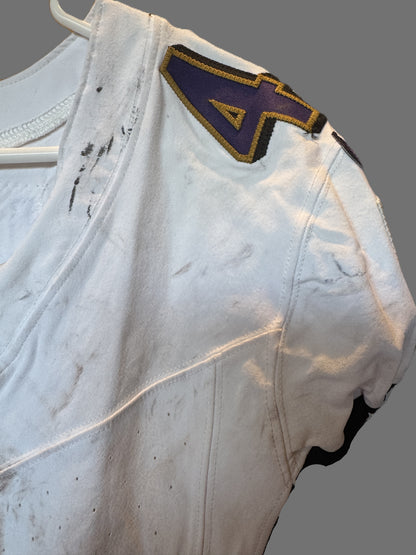 Justice Hill GAME-WORN💪10/06/24 PHOTO-MATCHED📸Baltimore Ravens💜NFL Jersey vs. Bengals