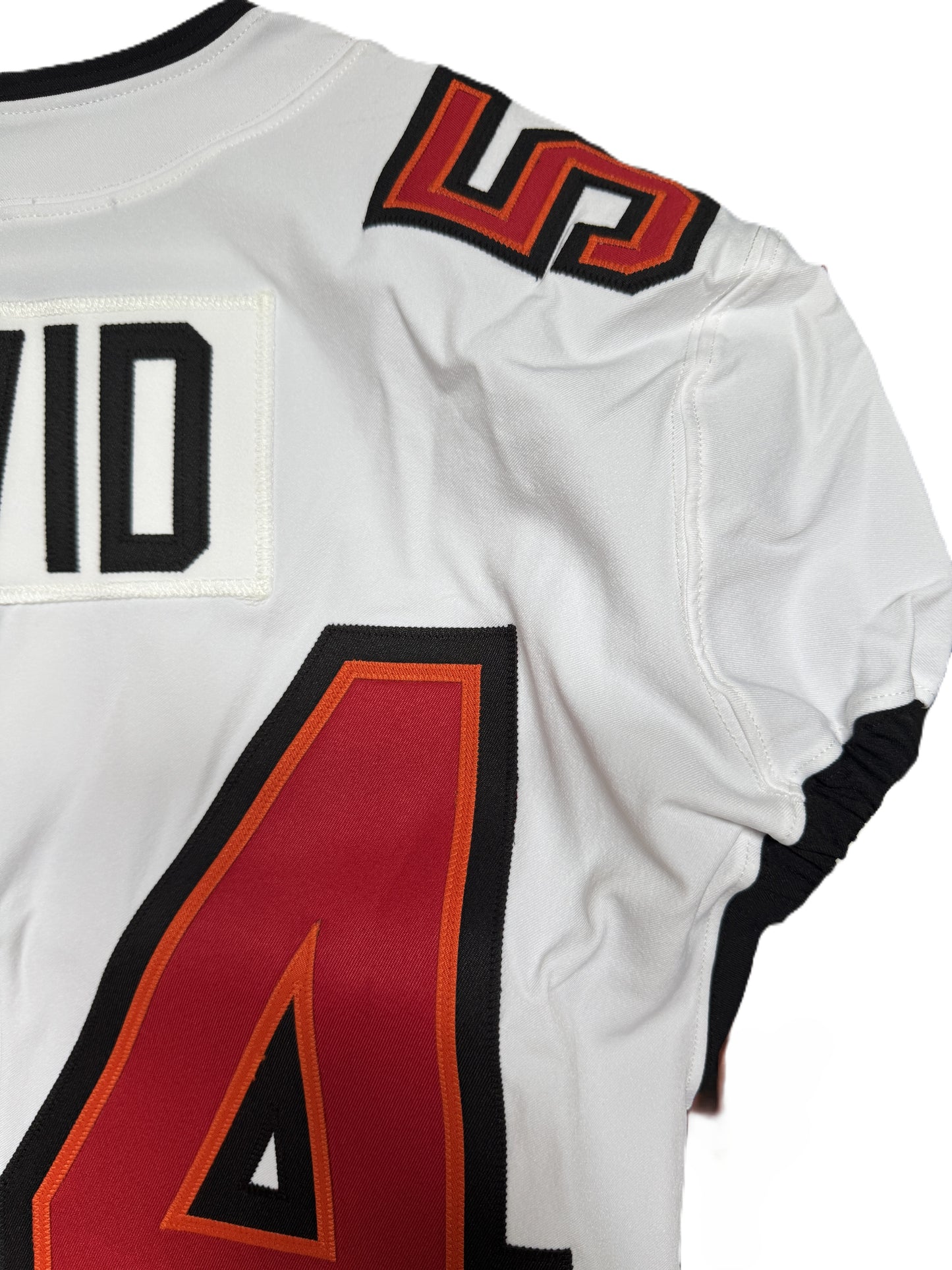Lavonte David TEAM-ISSUED💪Tampa Bay Buccaneers🏴‍☠On-Field Nike NFL Jersey🎽White