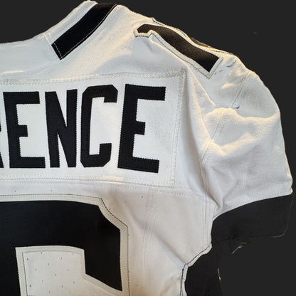Trevor Lawrence GAME WORN 11/09/25 PHOTO MATCHED Jacksonville Jaguars Nike NFL Jersey vs Houston Texans Also includes Fanatics COA