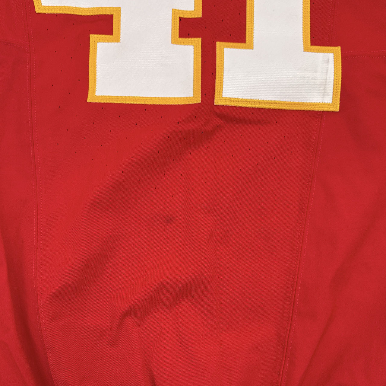 James Winchester GAME-USED💪09/28/25 Kansas City Chiefs NFL Jersey🎽vs. Baltimore Ravens