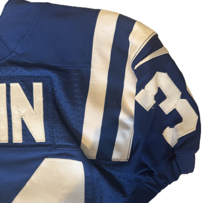 Rock Ya-Sin TEAM / GAME ISSUED 💪 Indianapolis Colts 🐎 Nike NFL Jersey 👕 Inc. COA and 100 NFL seasons Patch