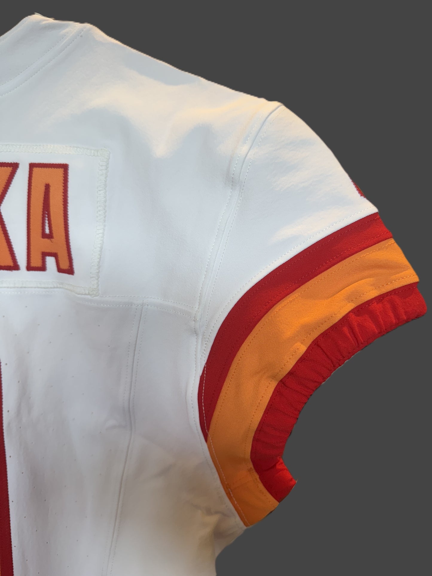 Emeka Egbuka TEAM ISSUED 🔥 Tampa Bay Buccaneers Nike NFL Iconic 1976 Jersey 👕 Also includes Certificate of Authenticity