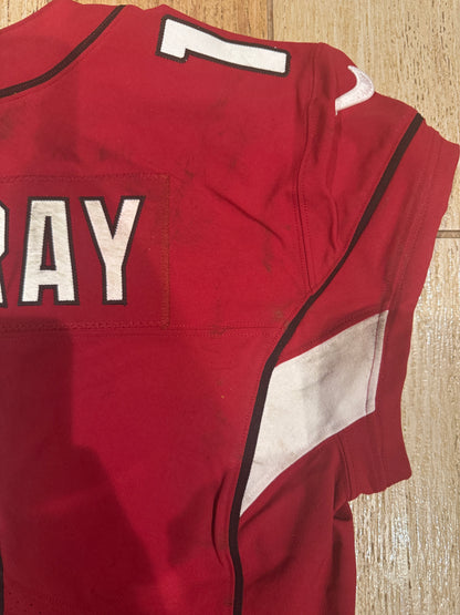 Kyler Murray GAME WORN 11/06/22 PHOTO MATCHED Arizona Cardinals NFL Jersey vs Seattle Seahawk Also includes PSA COA