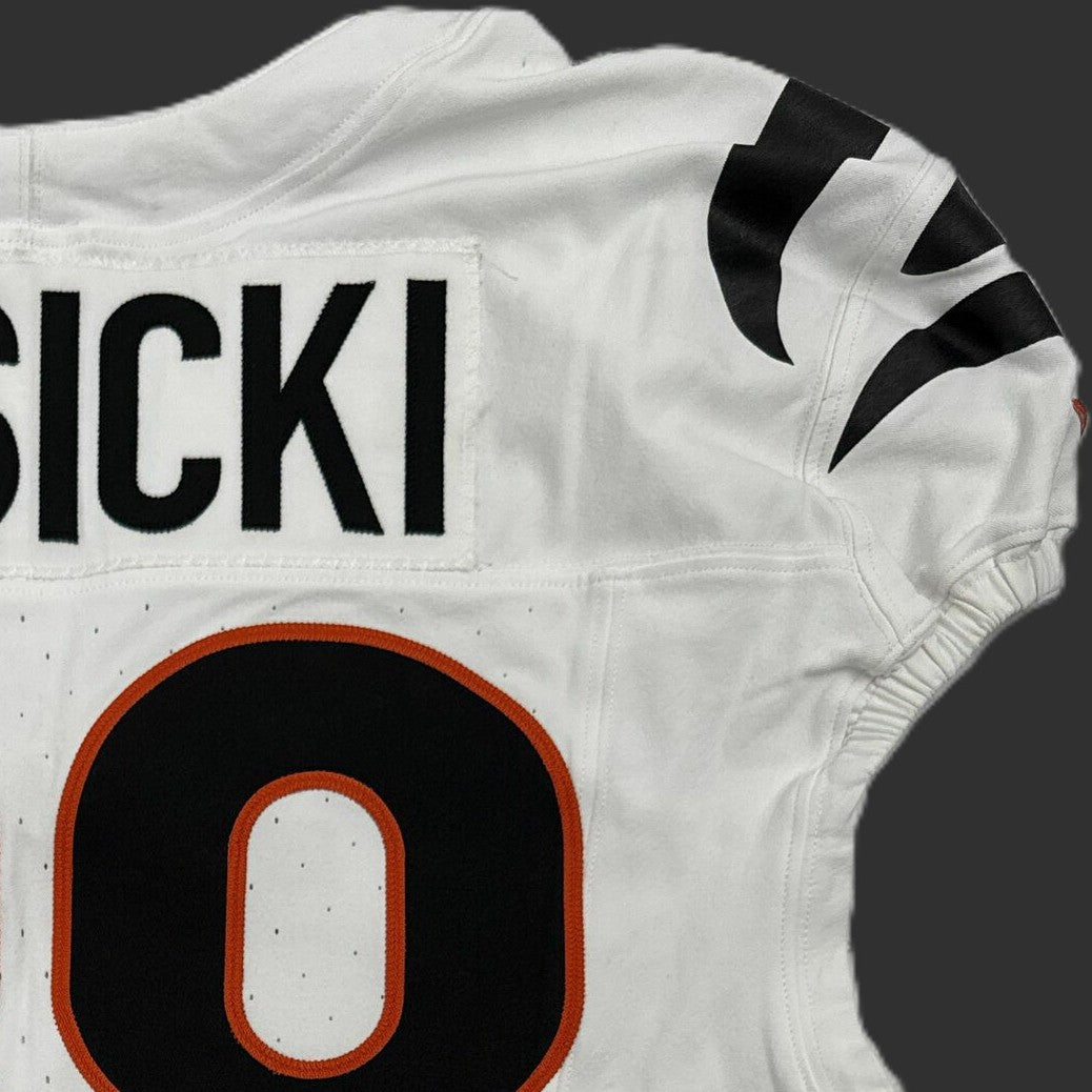 Mike Gesicki GAME WORN 09/21/25 💪 Cincinnati Bengals 🐅 NFL Jersey vs Minnesota Vikings Also Includes Certificate of Authenticity