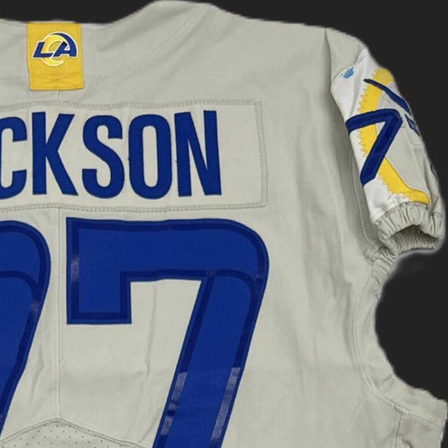 Alaric Jackson GAME ISSUED Los Angeles Rams Nike NFL On-Field Jersey 👕 Inc. COA 🔥