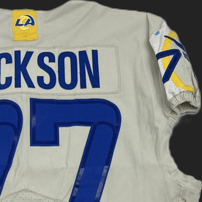 Alaric Jackson GAME ISSUED Los Angeles Rams Nike NFL On-Field Jersey 👕 Inc. COA 🔥