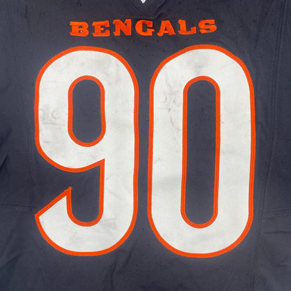 Kris Jenkins Jr. GAME WORN 10/05/25 💪 Cincinnati Bengals 🐅 Nike NFL Jersey vs Detroit Lions inc. COA 🛡️