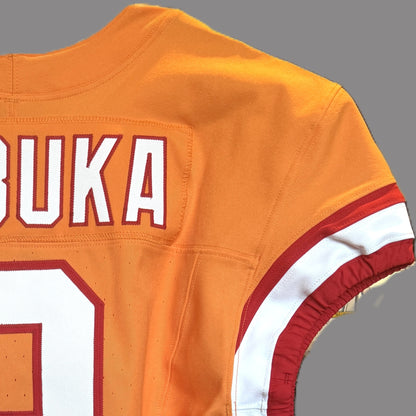 Emeka Egbuka GAME-ISSUED Tampa Bay Buccaneers On-Field NFL Creamsicle Jersey👕