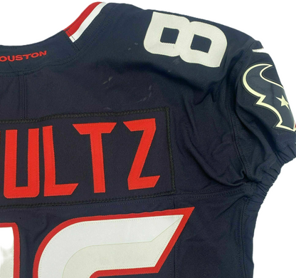 Dalton Schultz GAME WORN 09/07/25 Houston Texans Nike NFL Jersey vs Los Angeles Rams Also includes COA