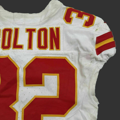 Nick Bolton GAME WORN 💪 11/16/25 Kansas City Chiefs Nike NFL Jersey 🎽 vs Denver Broncos Also Includes Certificate of Authenticity