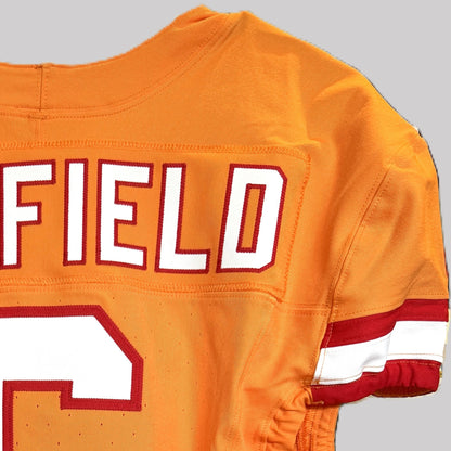Baker Mayfield GAME ISSUED Tampa Bay Buccaneers On-Field Nike NFL Creamsicle Jersey Including COA
