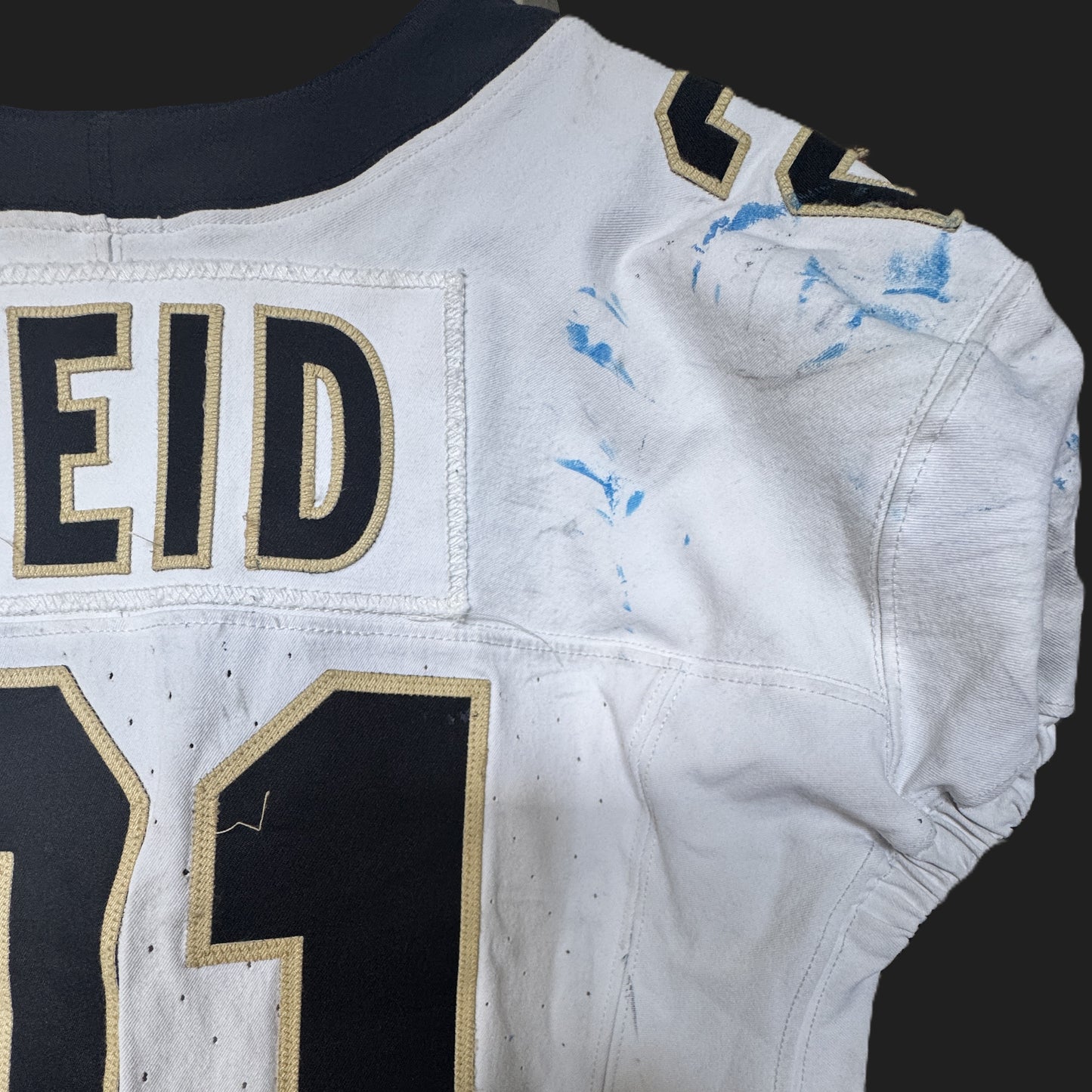 Justin Reid GAME WORN 💪 11/02/25 PHOTO MATCHED 📸 Saints NFL Jersey 🎽 vs Rams Includes Proof of Authenticity 🛡️