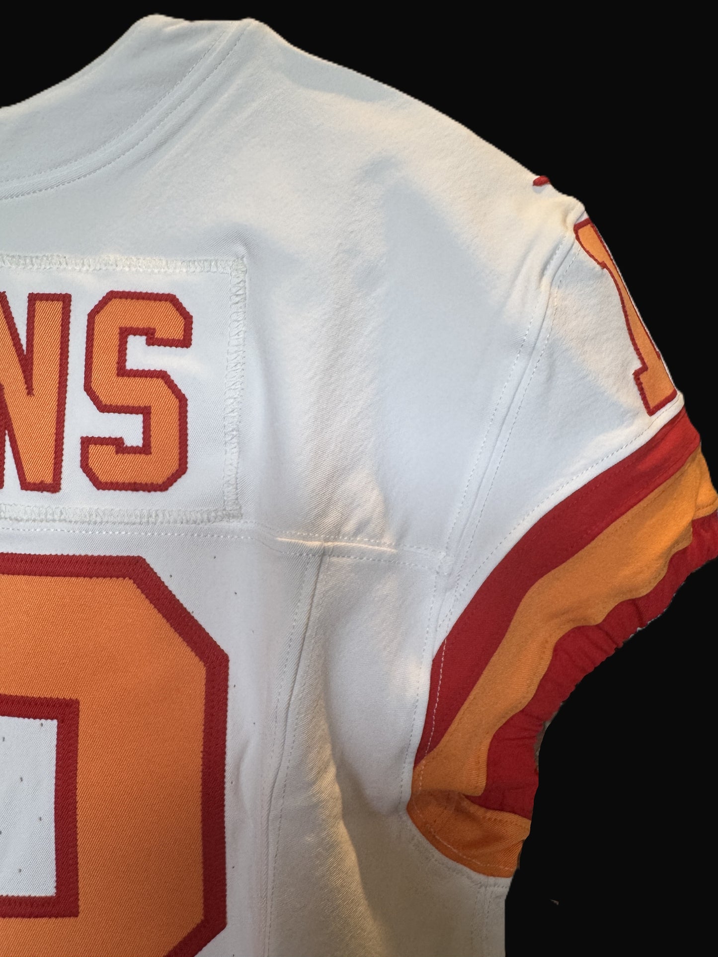 Mike Evans GAME-ISSUED🔥Tampa Bay Buccaneers Nike NFL Iconic 1976 Jersey👕 Inc. 50 Seasons Patch