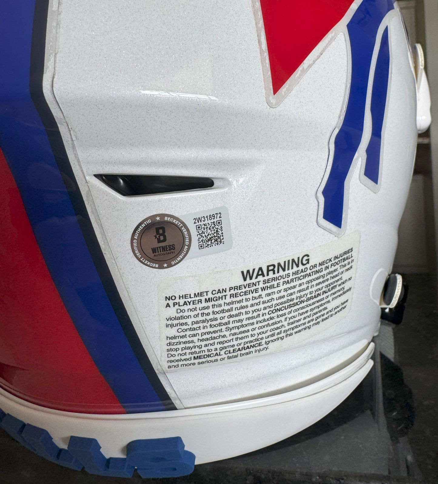 Amari Cooper Hand-Signed✍️Buffalo Bills🐃Full-Size SPEEDFLEX Authentic NFL Helmet