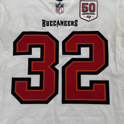 Josh Hayes GAME WORN 💪 10/12/25 Buccaneers Nike On-Field NFL Jersey 👕 vs. 49ers Inc. COA