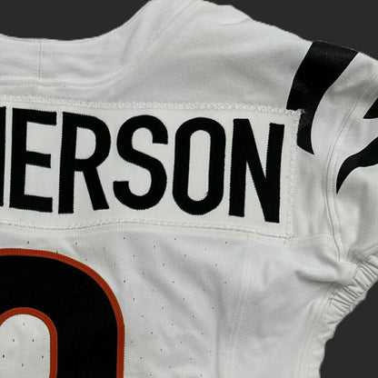 Evan McPherson GAME WORN 11/16/25 Cincinnati Bengals Nike NFL Jersey vs Pittsburgh Steelers Also Includes Certificate of Authenticity