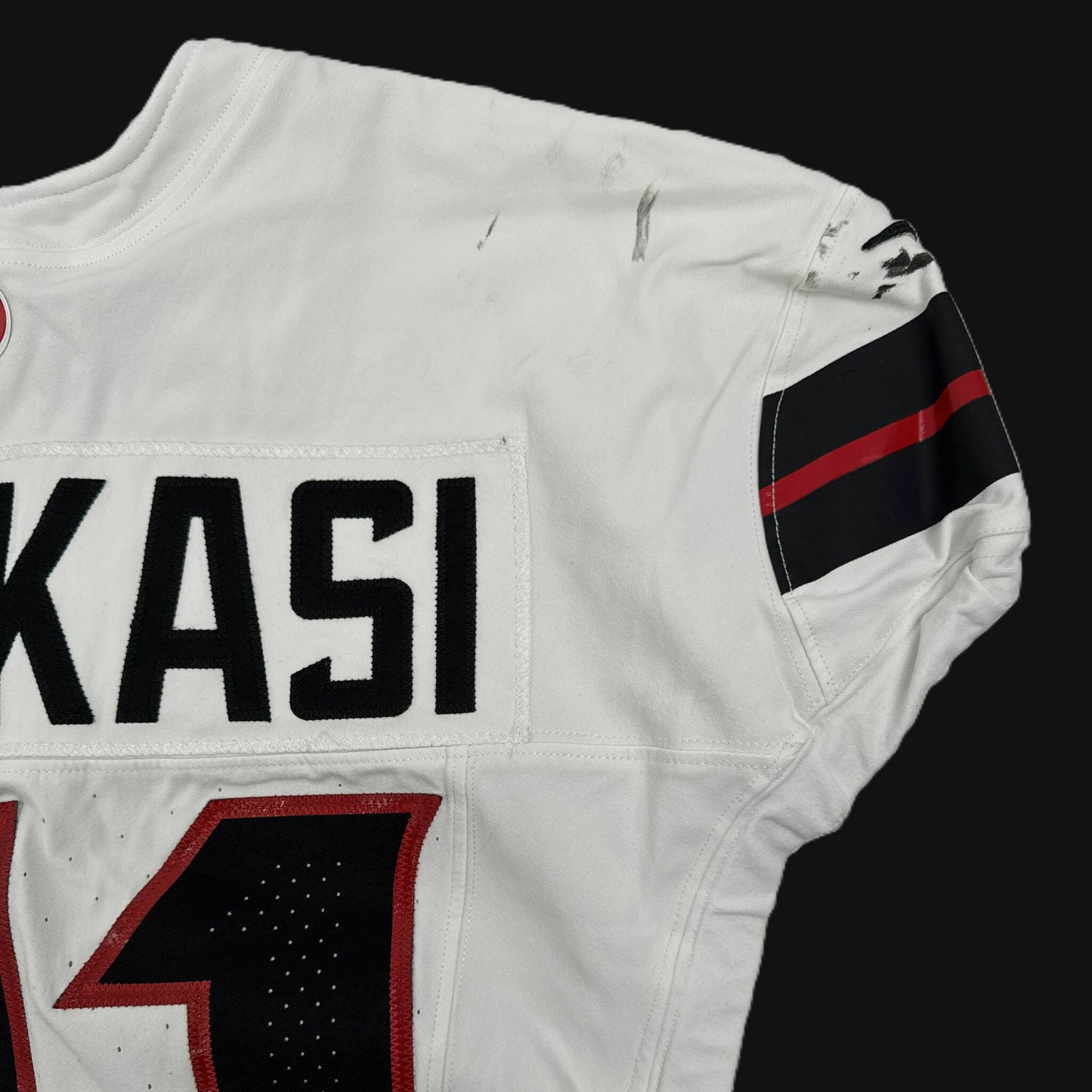 Foley Fatukasi GAME WORN 🔥 Houston Texans Nike NFL Jersey 👕vs Jaguars Inc. COA