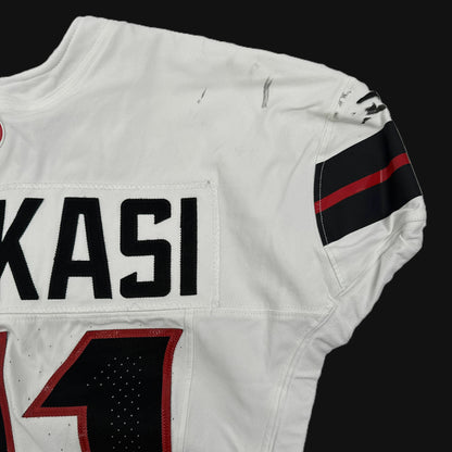Foley Fatukasi GAME WORN 🔥 Houston Texans Nike NFL Jersey 👕vs Jaguars Inc. COA