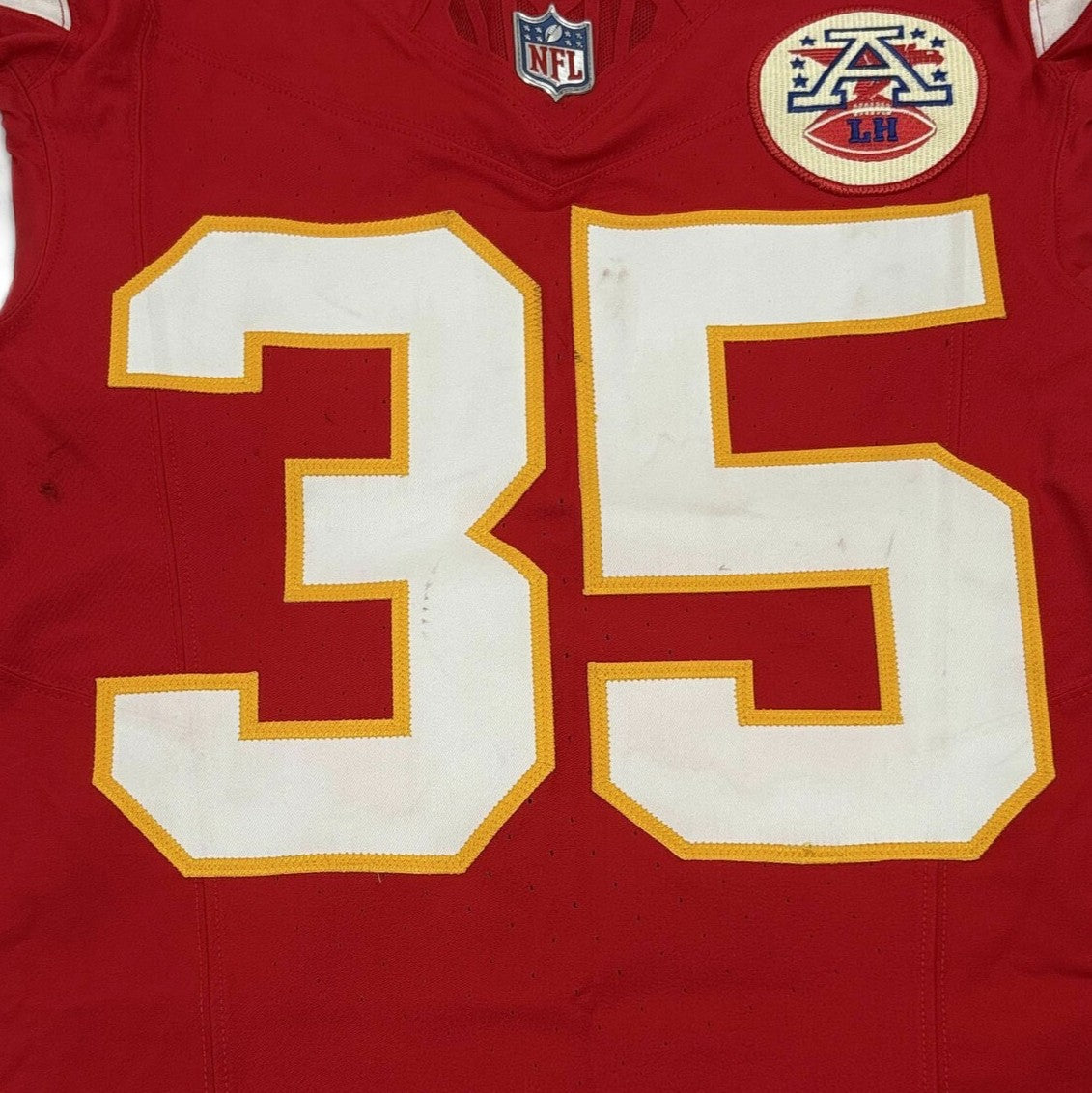 Jaylen Watson GAME WORN 💪 10/12/25 Kansas City Chiefs NFL Jersey 🎽 vs. Lions inc. COA 🛡️