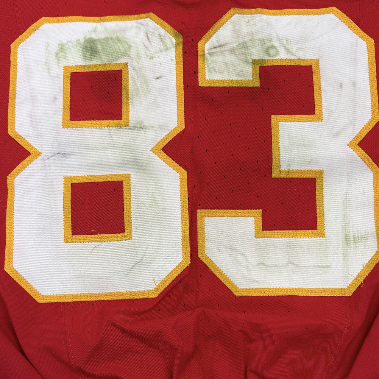 Noah Gray GAME WORN 10/12/25 Kansas City Chiefs NFL Jersey vs. Lions inc. COA🛡️
