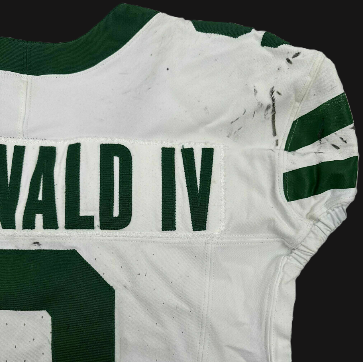 Will McDonald IV GAME WORN 💪 11/23/2025 New York Jets NFL Jersey 👕 vs Baltimore Ravens Also Includes Certificate of Authenticity 🛡️