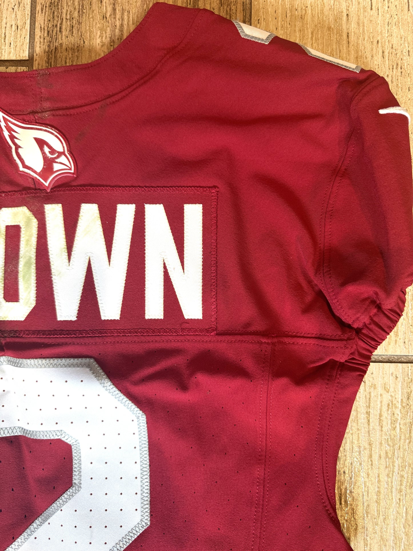 Marquise Brown GAME WORN💪11/12/23 PHOTO MATCHED Arizona Cardinals NFL Jersey WIN vs. Falcons