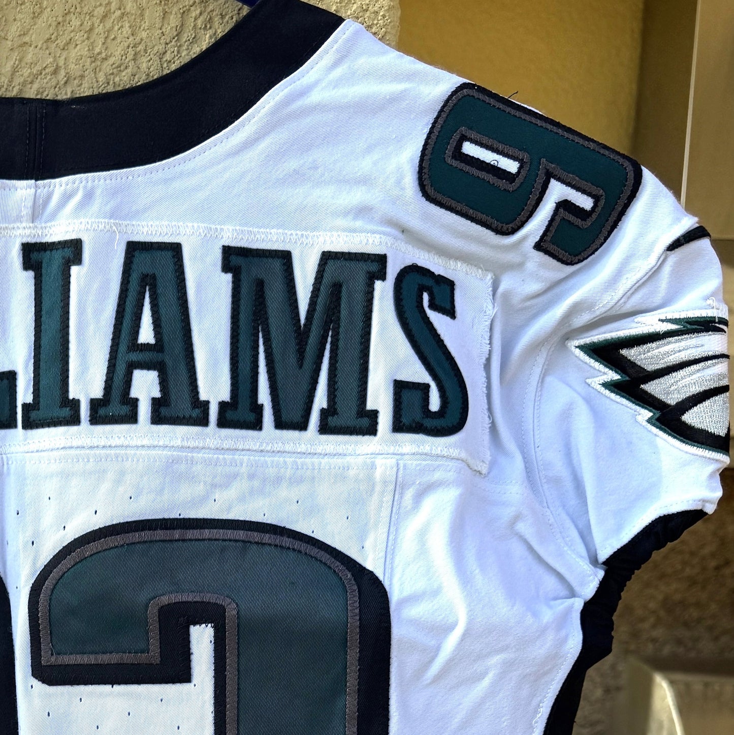Milton Williams GAME WORN💪09/06/2024 Philadelphia Eagles🦅Nike NFL Jersey👕vs. Green Bay Packers matchup in São Paulo, Brazil