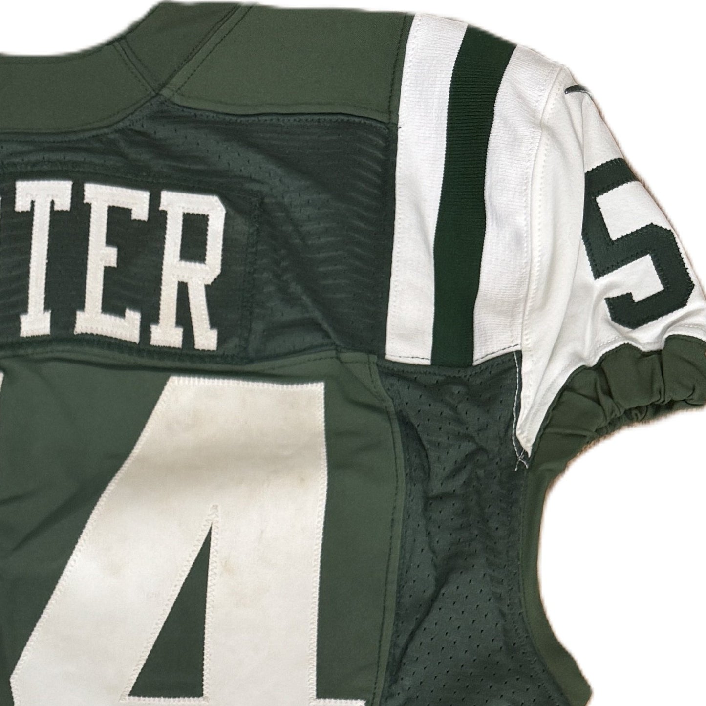 Bruce Carter GAME WORN 💪 New York Jets Nike NFL Jersey 👕 Also with PSA Certificate of Authenticity🛡️