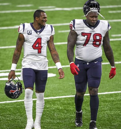 Laremy Tunsil + Deshaun Watson Hand Signed ✍️ Houston Texans Full-Size Eclipse Helmet 💪 Also includes PSA Authenticity 🛡️
