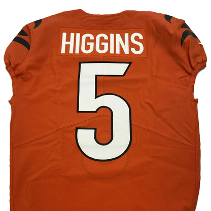 Tee Higgins GAME ISSUED 💪 Cincinnati Bengals 🐅 24-25 Season Nike NFL Jersey 👕 Inc. COA 📄