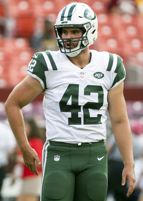 Thomas Hennessy GAME WORN 💪 10/24/21 PHOTO MATCHED 📸 New York Jets Nike NFL Jersey 👕vs. New England Patriots Includes PSA Authenticity🛡️
